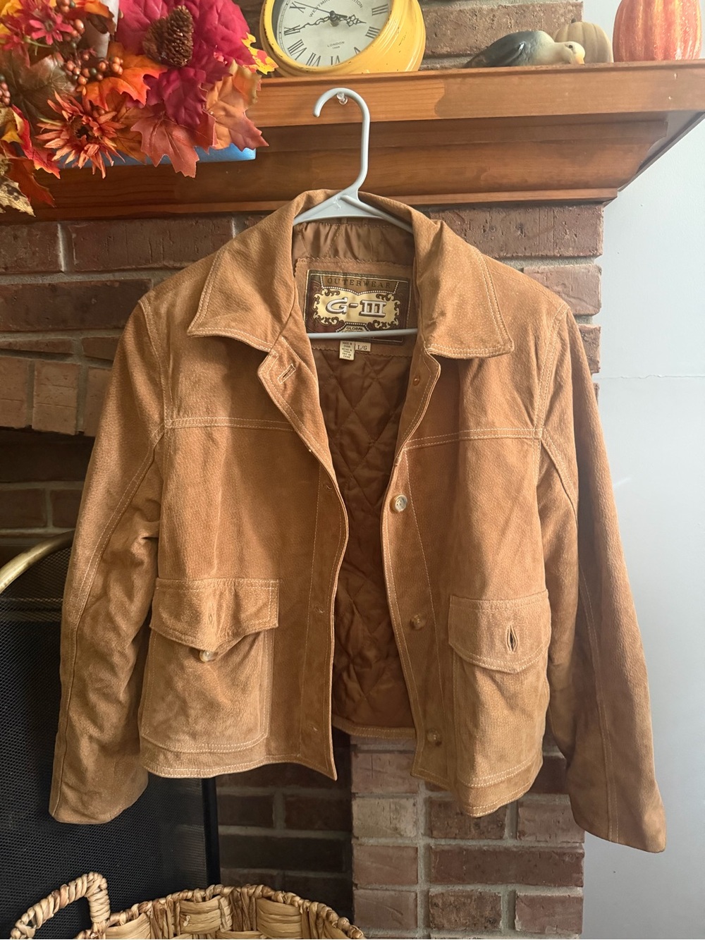 Vintage G-III Global Identity 100% genuine leather women’s jacket